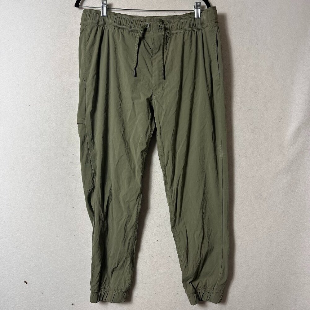 Duluth AKHG Alaskan Hardgear Jogger Pants Mens 36x30‎ green Elastic Drawstring